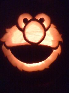 cookie monster pumpkin stencils