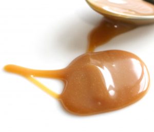 melted caramel